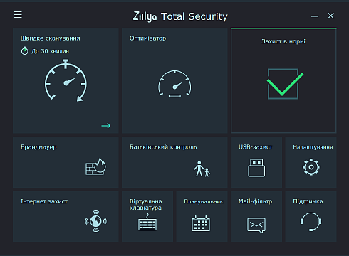 Головна Zillya! Total Security